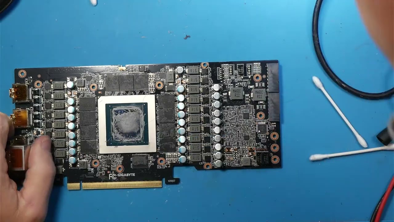 My son's RTX 3080 Ti died can I fix it