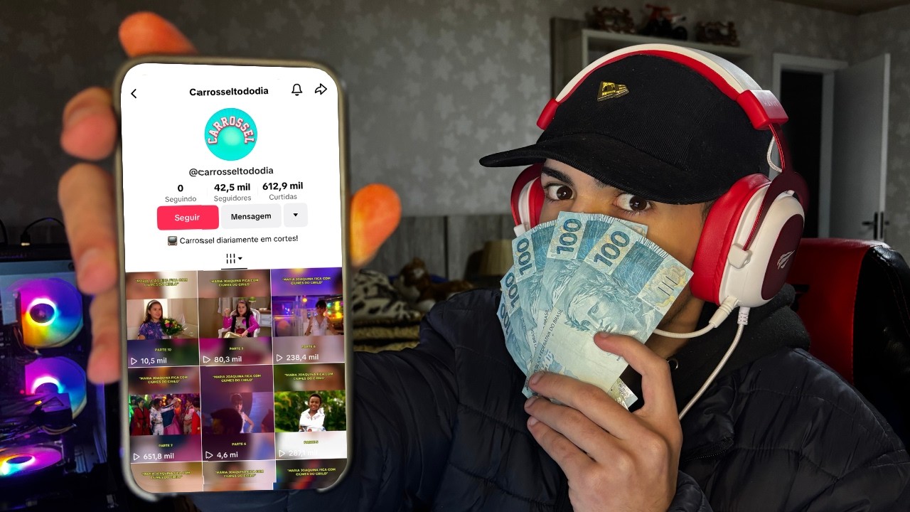 Como eu MONETIZEI um perfil no TIKTOK em 14 DIAS... (ABSURDAMENTE FÁCIL)