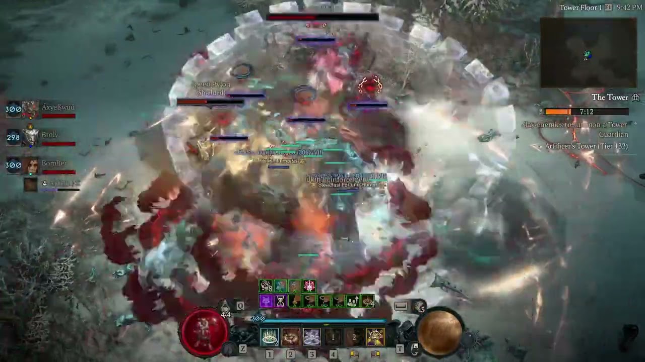Diablo IV | Tower 132 Clear 🔥 Endgame Run + Boss Fight |