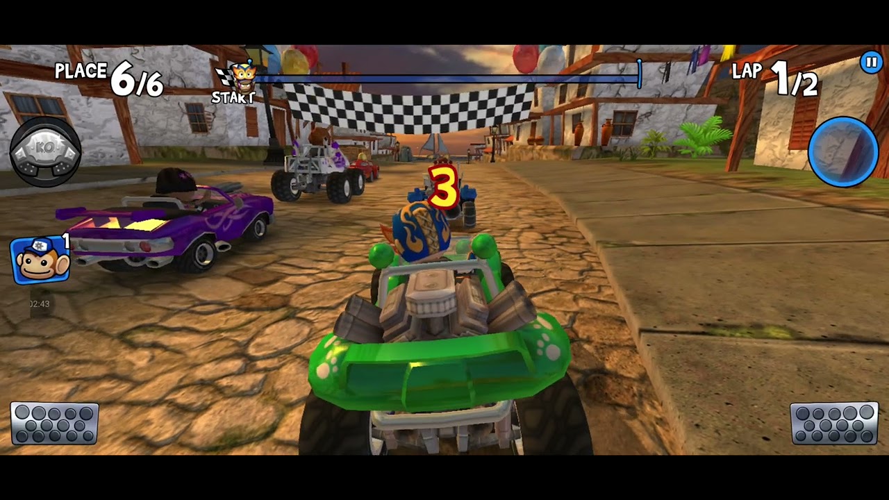 BB racing #1 gizli geçitler ve oynanış