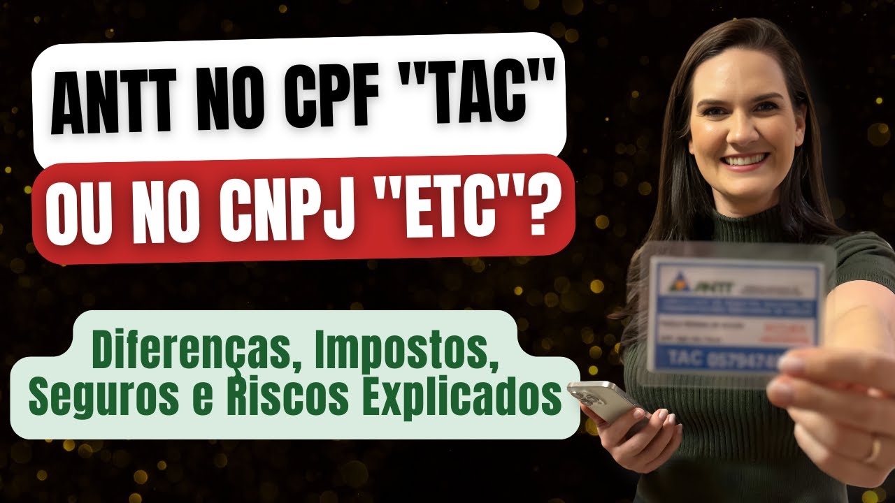 ANTT no CPF ou no CNPJ? Diferenças, Impostos, Seguros e Riscos Explicados