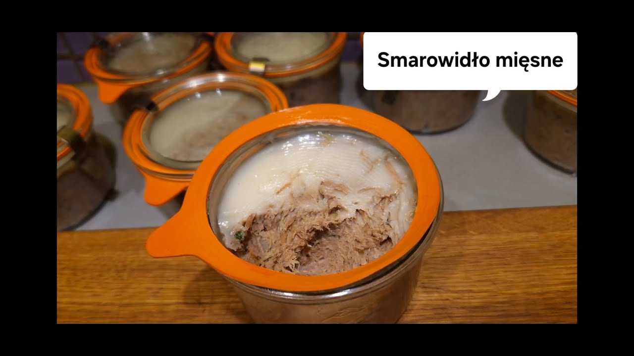 Smarowidło mięsne w słoiku #Rillettes #gęś #goose #oie