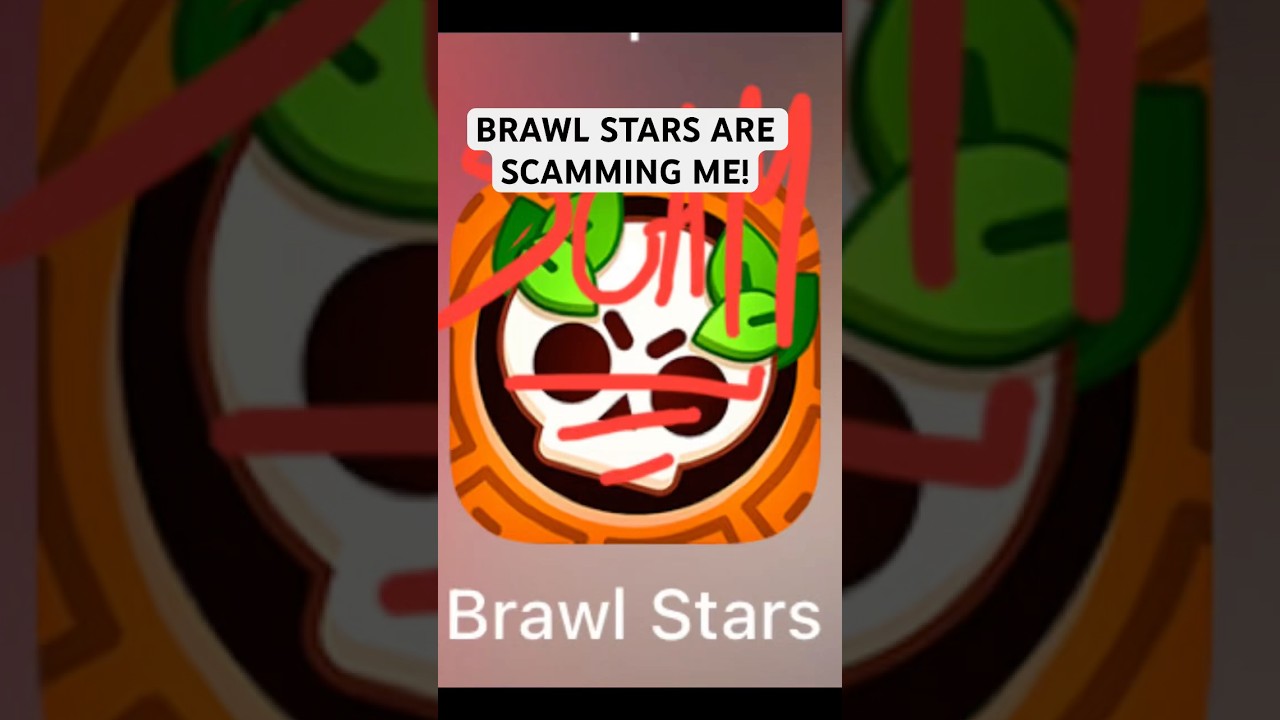 BRAWL STARS OR SCAMMERS?❓🤨❓#mobilegame #brawlstars #scammer #brainrot