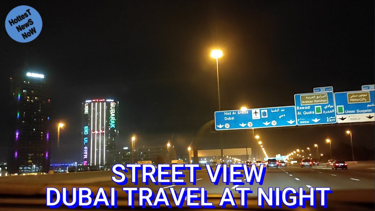 Dubai Travel at Night