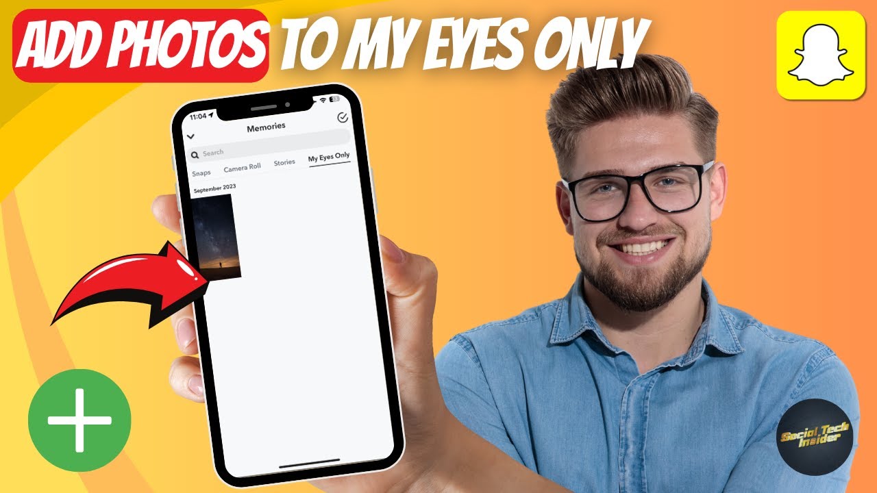 How to Add Photos to My Eyes Only on Snapchat