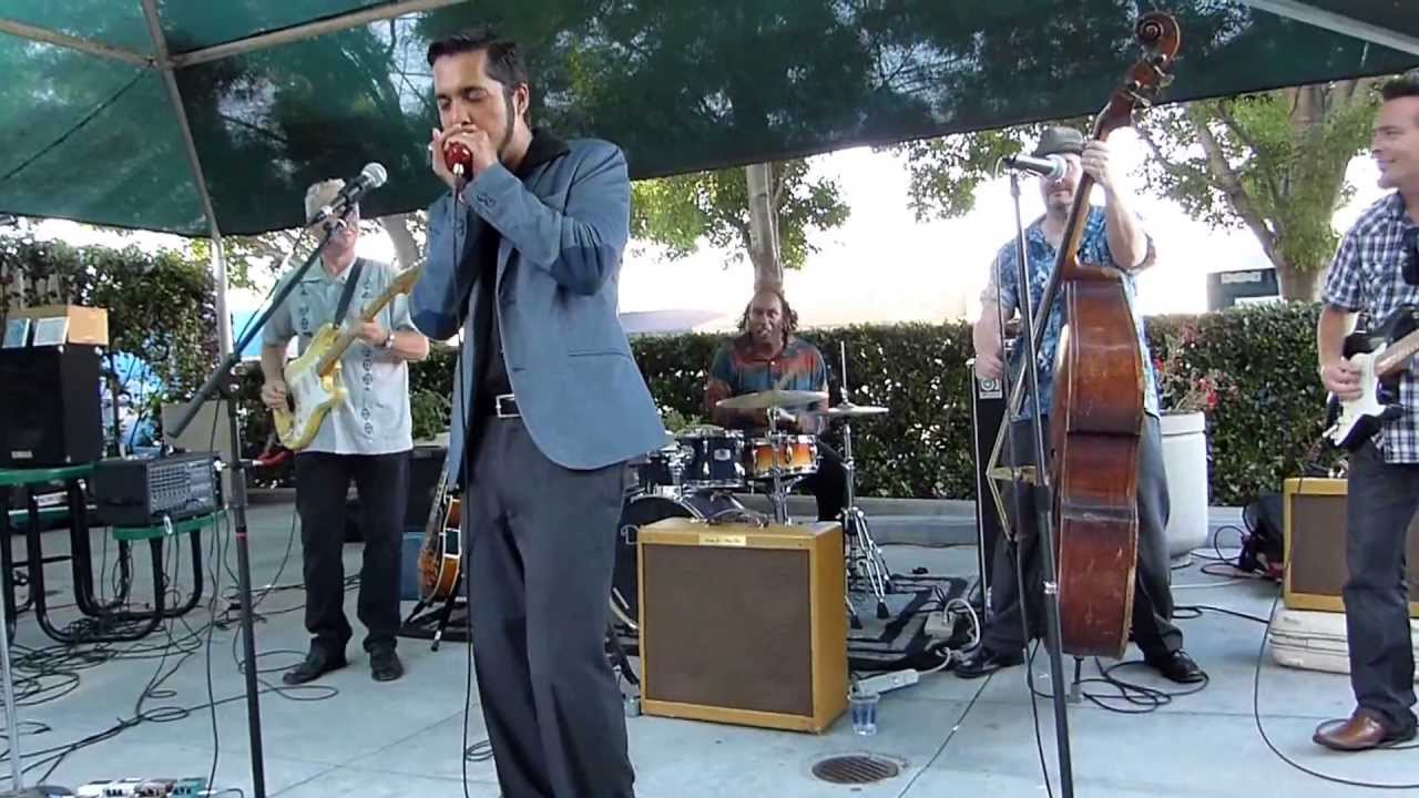 Aki Kumar Blues Band at San Carlos Hot Harvest Nights 5-2-13