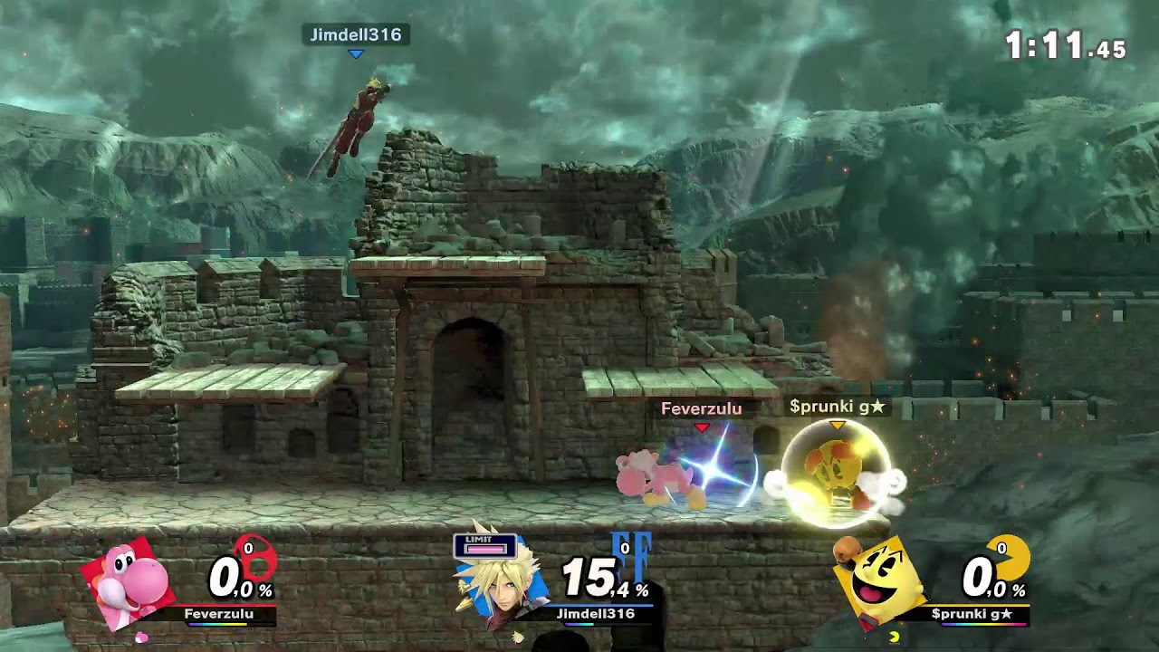Directo de Smash Bros sala con items personaje random