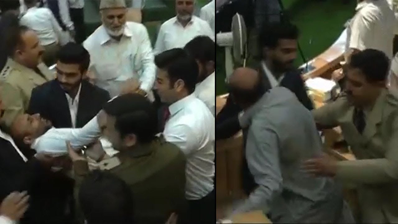 Ruckus inside J&K assembly over implementation of GST bill