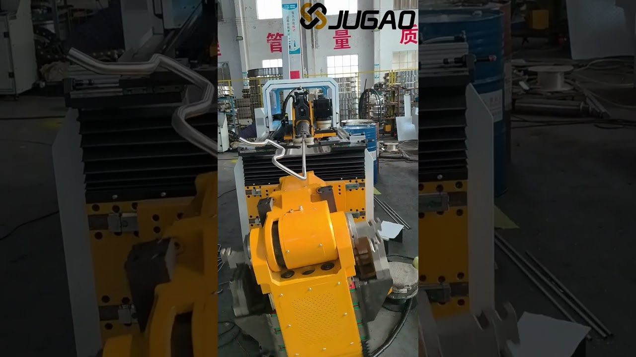 JUGAO pipe bending machine handles complex angles with ease