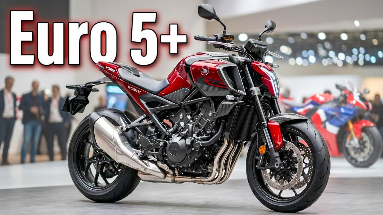Honda V3R 900 раскрыта! Электрический компрессорный V3 скоро в Европе!