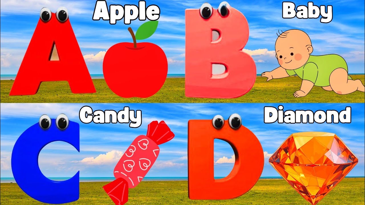 ABC Phonics Song - Toddler Learning Video Songs , A for Apple , Nursery Rhymes , Alphabet song