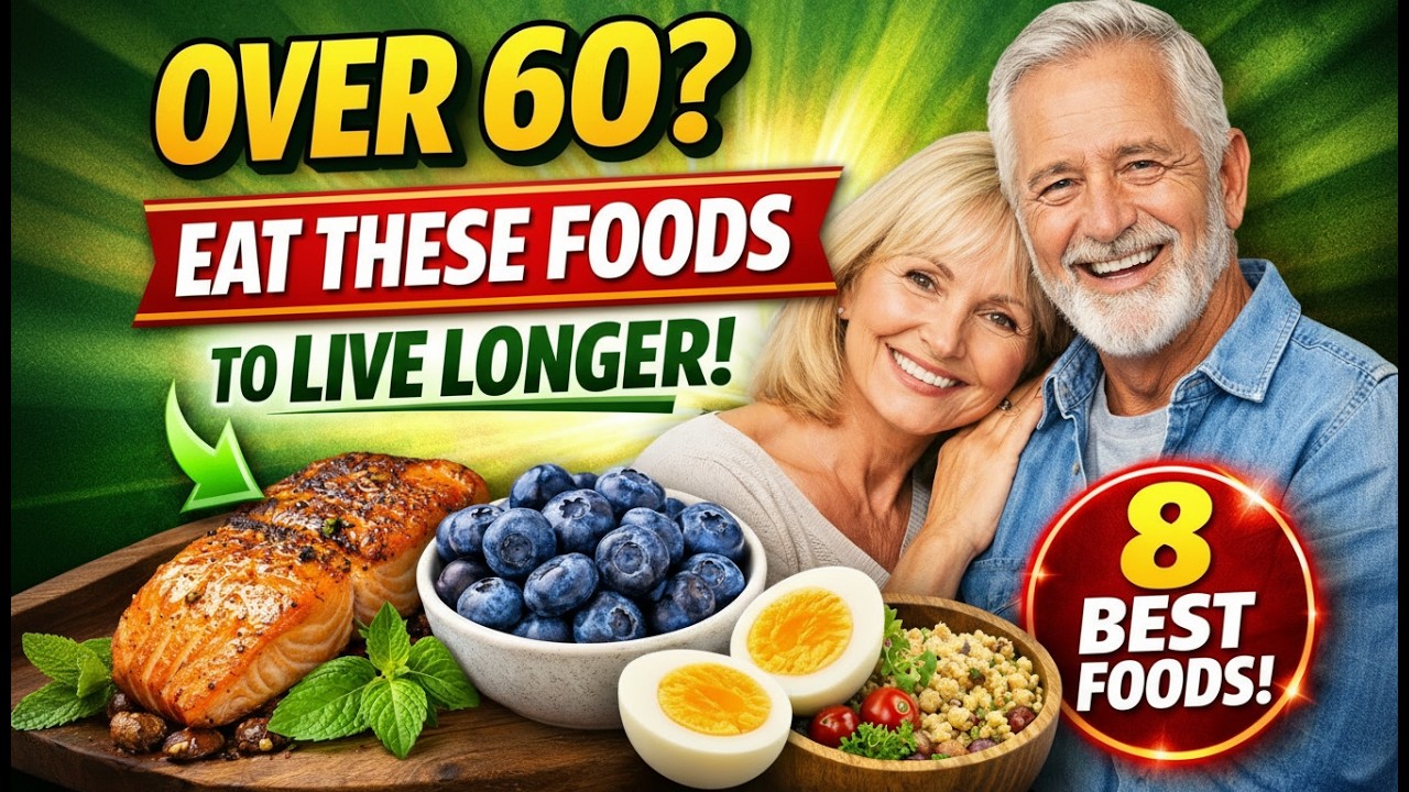 If You're Over 60, These 8 Foods Can Extend Your Life