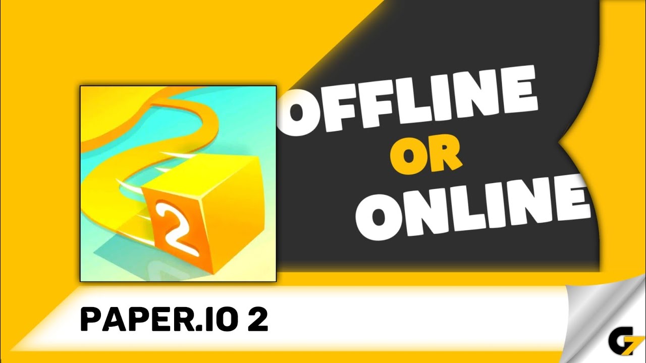 Paper.io 2 game offline or online ?