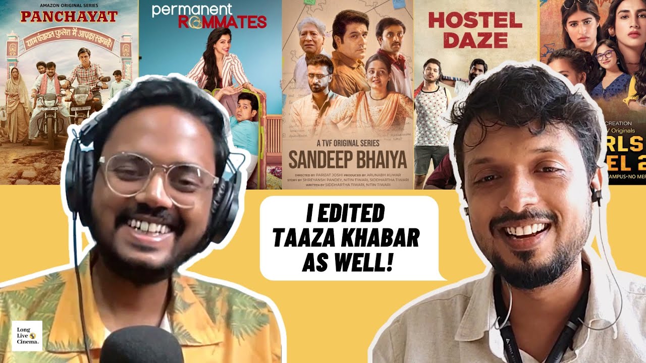 How TVF and Hotstar Shows Are Edited ft. Parth Jaykumar Vyas (Associate Editor)