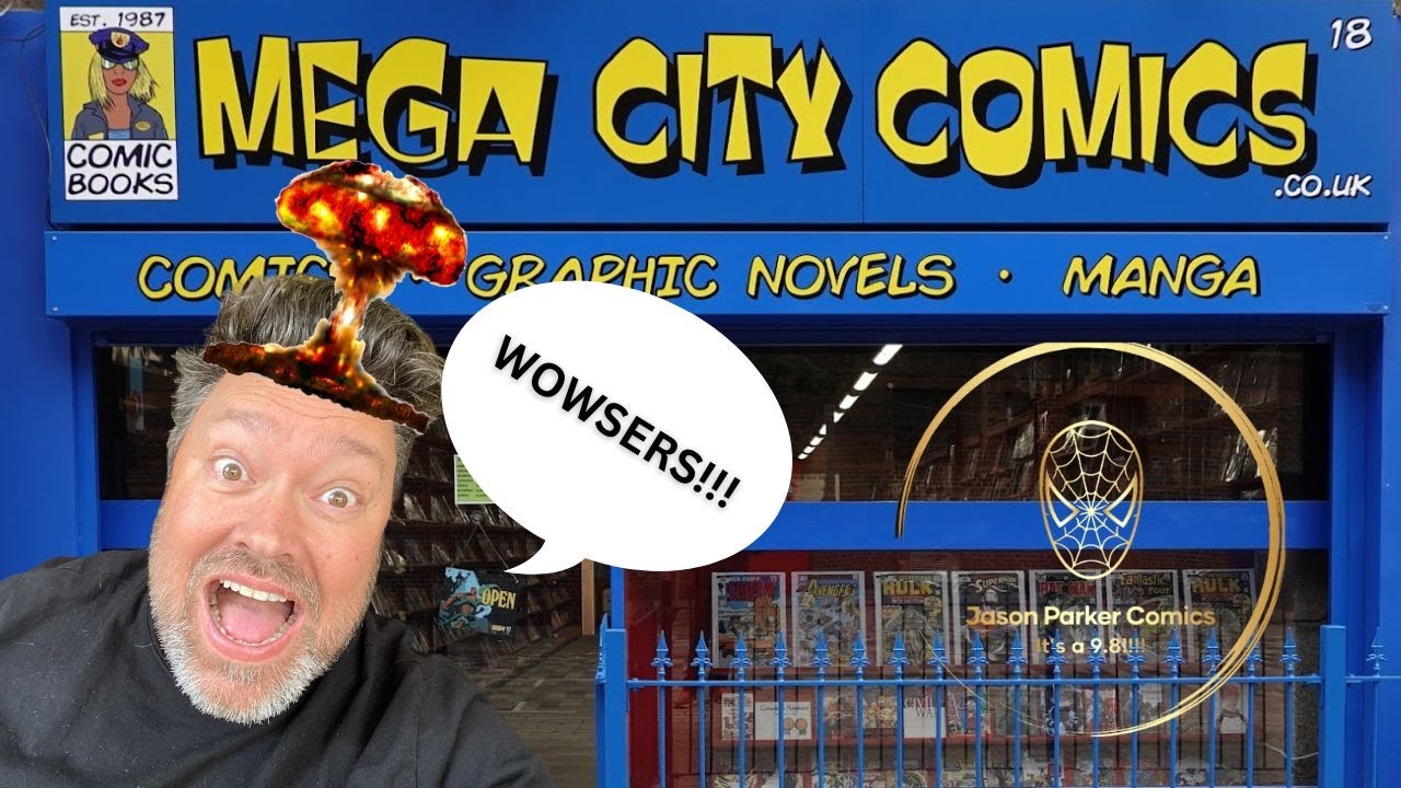 I Went to the Biggest Comic Shop in London and it Was Awesome!