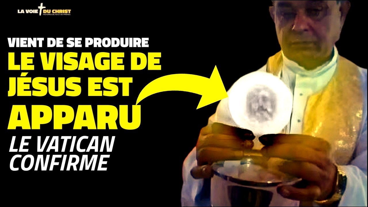 Le visage de J&eacute;sus est apparu &ndash; Miracle eucharistique tout juste confirm&eacute; par l'&Eacute;glise !