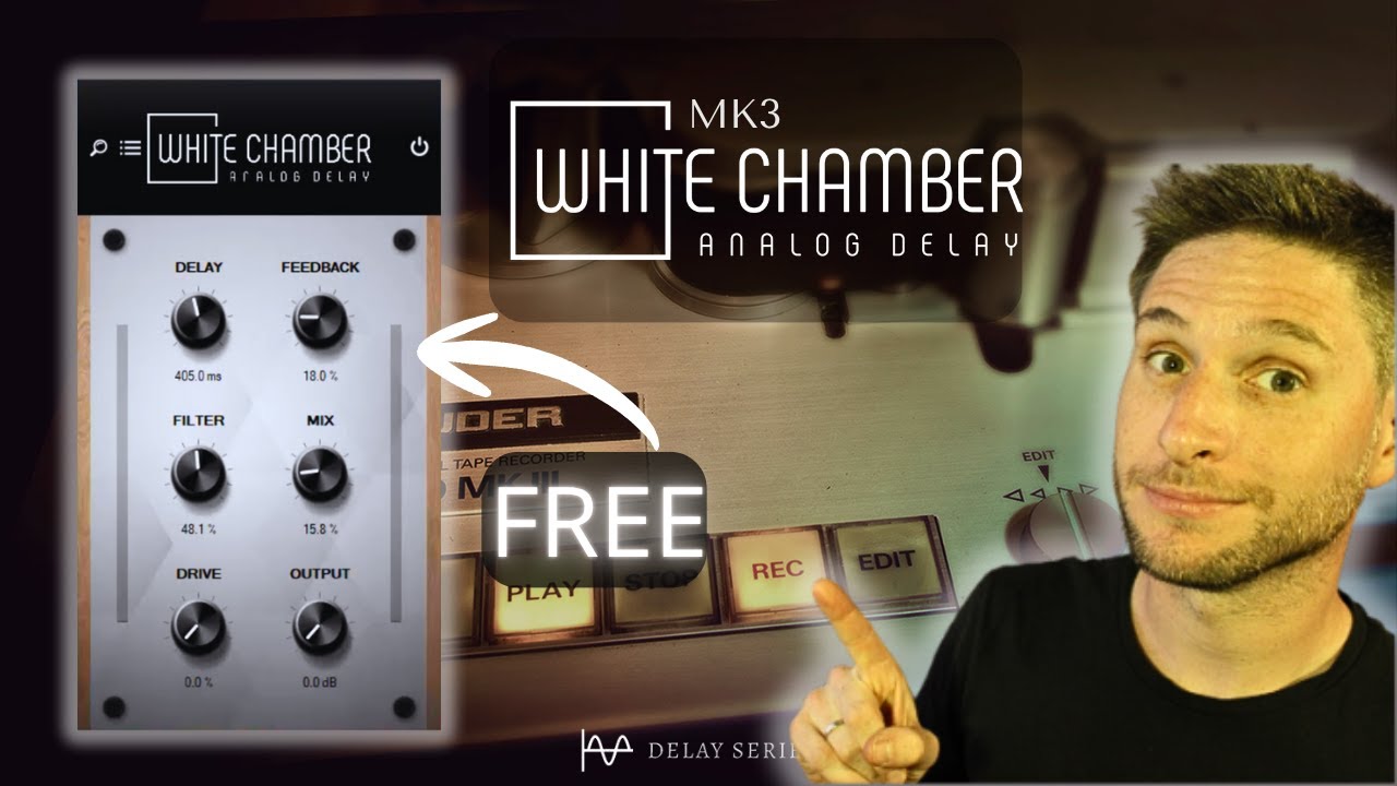 WHITE CHAMBER analog Delay : la nouvelle version est dispo - LOTUS SOUND AUDIO