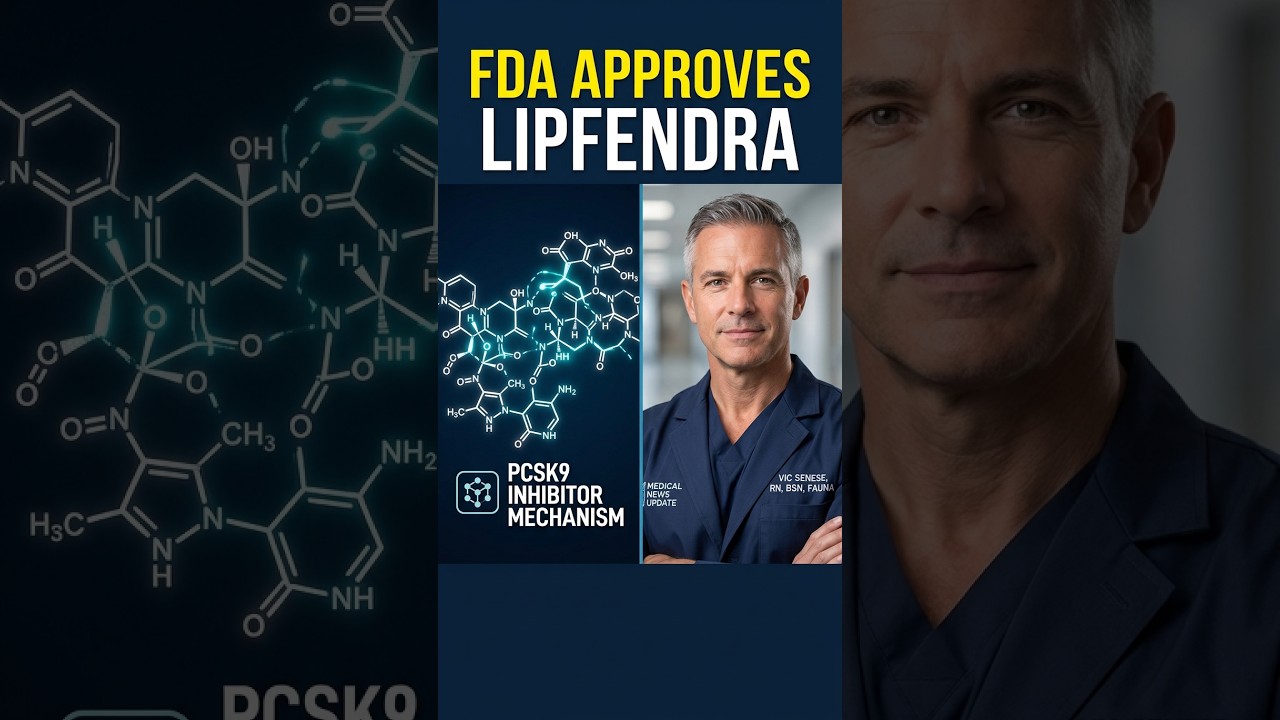 FDA Approves Lipfendra: What the New Oral Cholesterol Pill Does