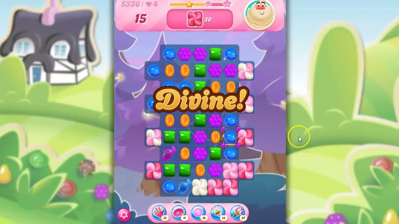 Candy  Crush Level 5336 Talkthrough, 27 Moves 0 Boosters