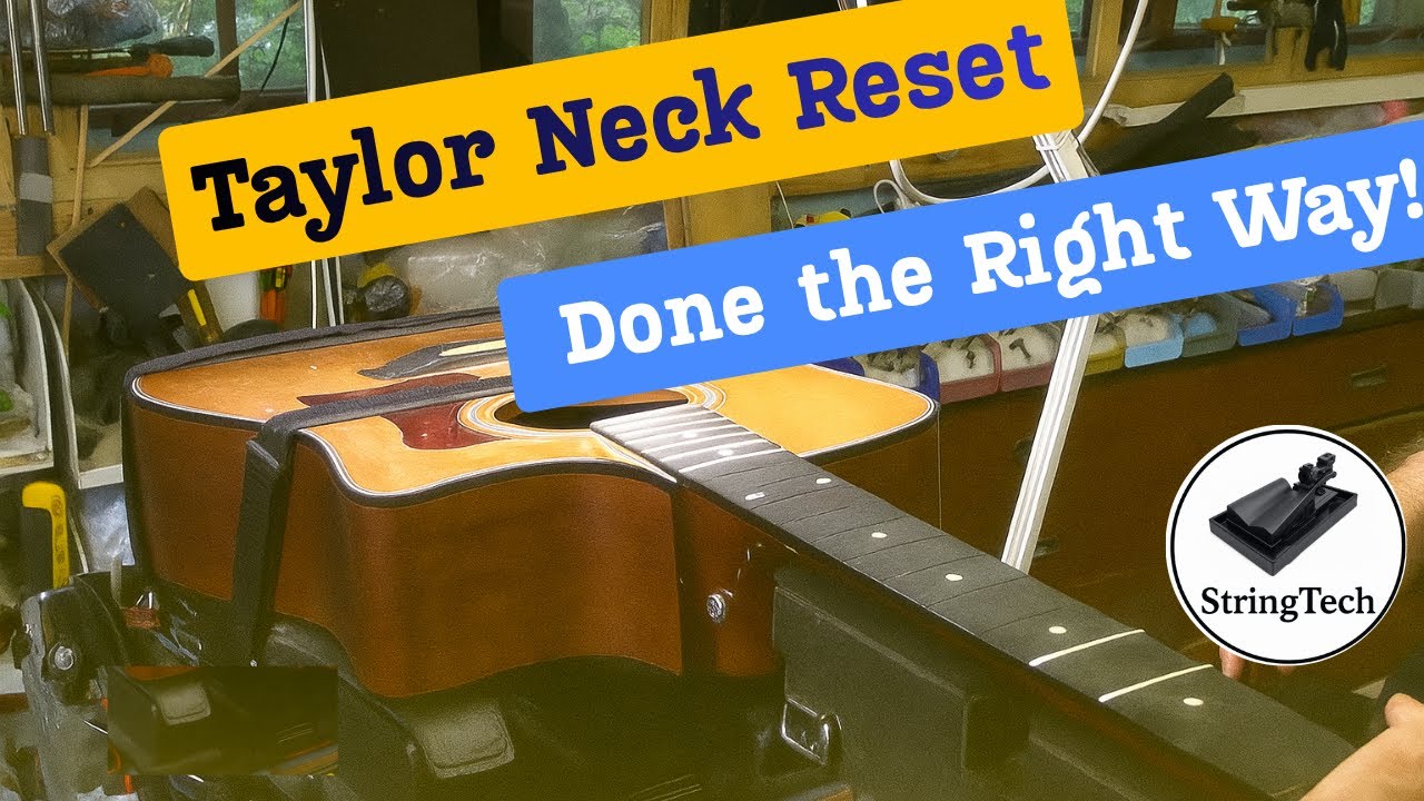 Taylor Neck Reset Done Right — No Shims, Perfect Action