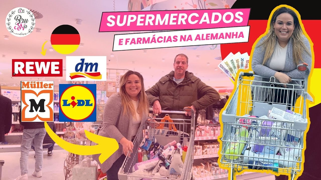 QUANTO GASTAMOS EM UM DIA DE COMPRAS DE MERCADO E FARMÁCIA NA ALEMANHA?