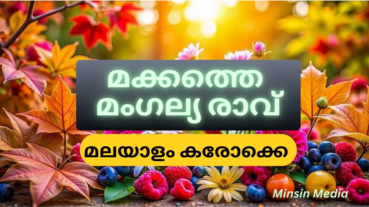 മക്കത്തെ മാംഗല്യ രാവ് | Makkathe Mangalya Raavu Karaoke | New Mappila Album Song | Malayalam Karaoke