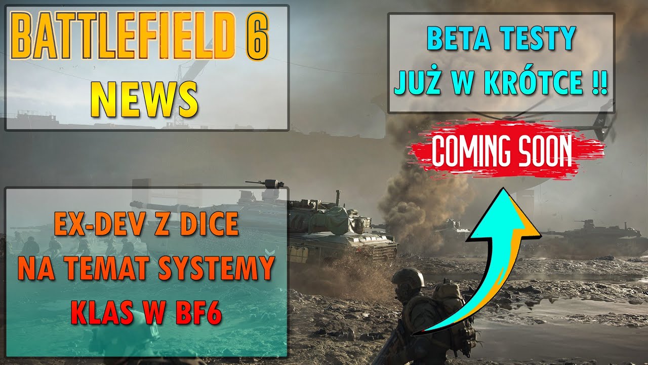 DICE może wkrótce udostępnić otwarty test Battlefield 6 (Otwarta BETA już w czerwcu?!) !! #bf6
