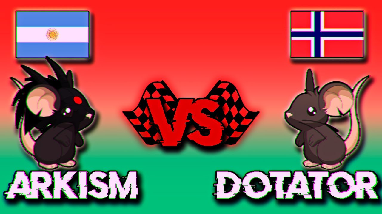 TRANSFORMICE | Arkism vs Dotator | RACING