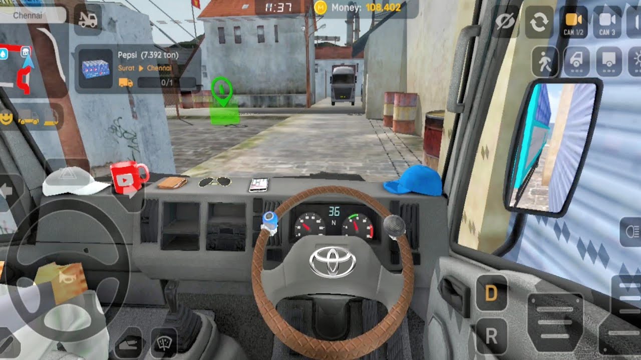 Minitruck Simulator Vietnam GamePlay - Vietnam Roads Driving Experience - Android GamePlay