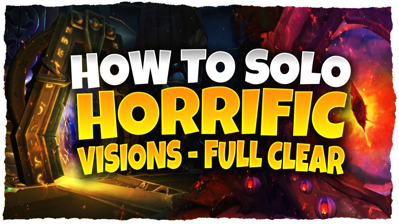 HOW TO SOLO HORRIFIC VISION NORMAL BM HUNTER GUIDE!