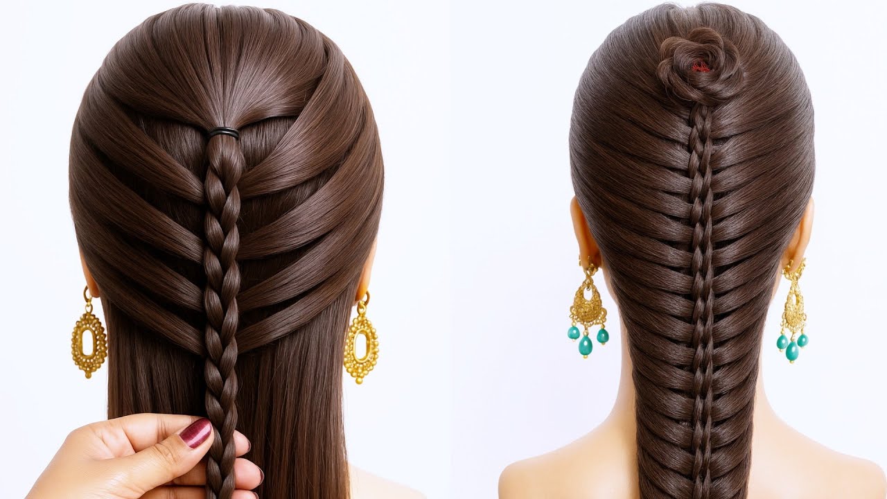 Latest & Beautiful hairstyle |New Easy & Quick hairstyle |Best Ponytail hairstyle tutorial |#hair