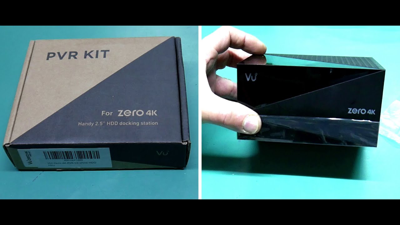 PVR KIT for vu+ ZERO 4K تركيب