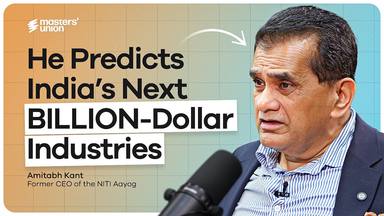 What&rsquo;s the Next Billion‑Dollar Business Opportunity in India? | Ex-CEO, NITI Aayog