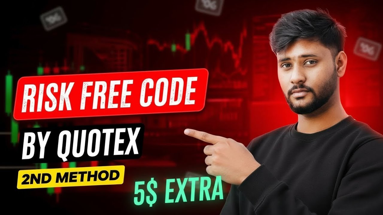 How to Get Risk Free Promo Code in QUOTEX | Get 5$ 