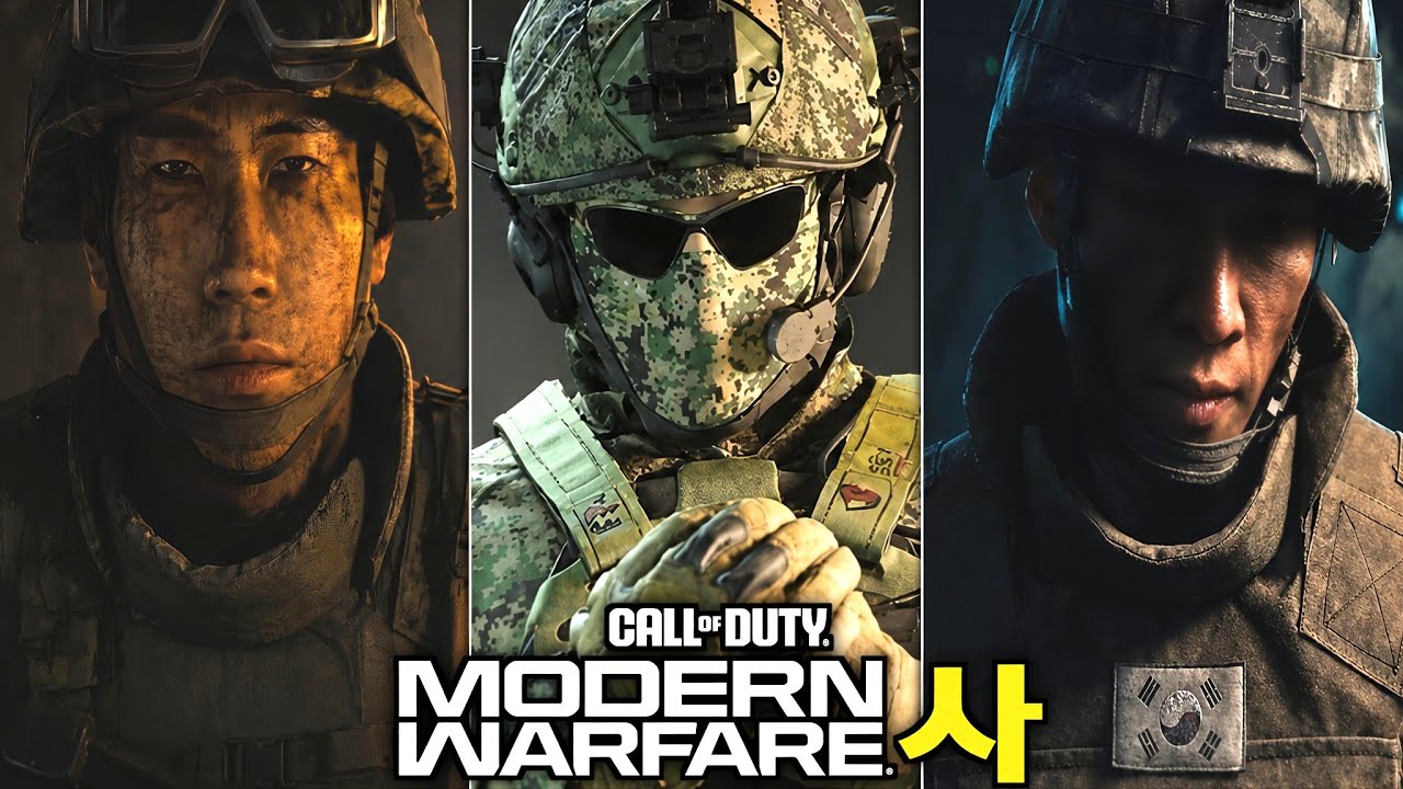 All SOUTH KOREAN OPERATORS In COD Modern Warfare History! | HORANGI, JAY & PARK (MWII to MW4)