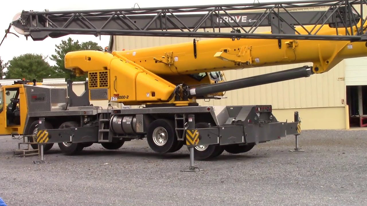 TMS9000-2 Boom Extension Stowage Procedure - Manitowoc Garage