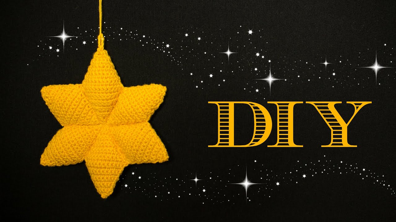 Weihnachtsstern Häkel-Anleitung | Do it Yourself | by justMiko