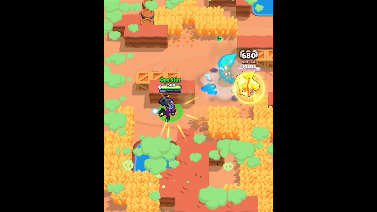 Вау, Уиллоу, оп 😌 #brawlstars