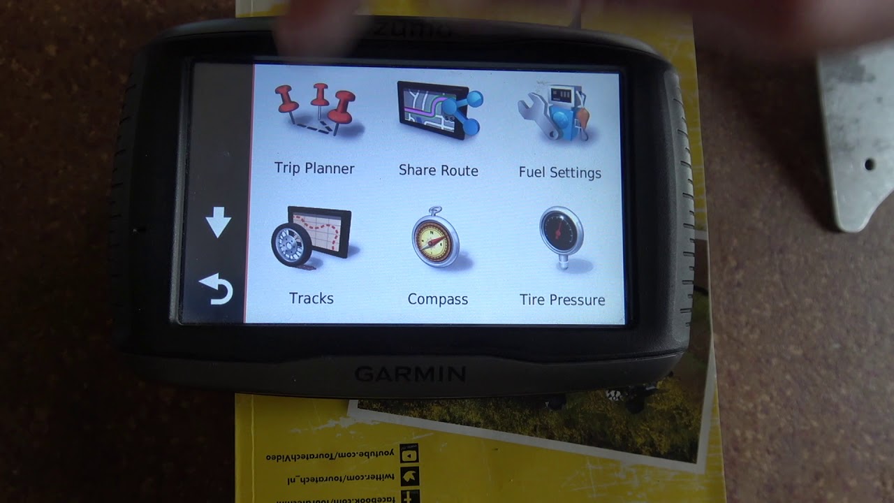 Zumo 590 can't navigate offroad
