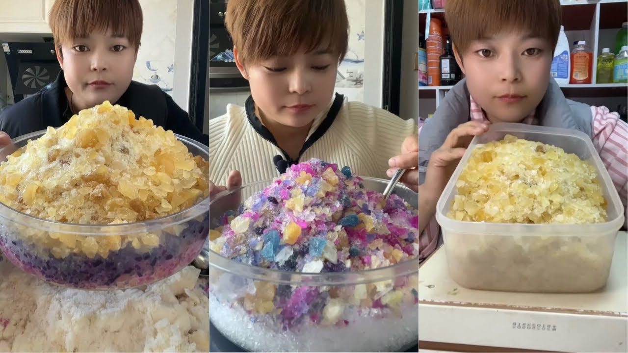 Crushed Ice Eating ASMR | Ice Eating