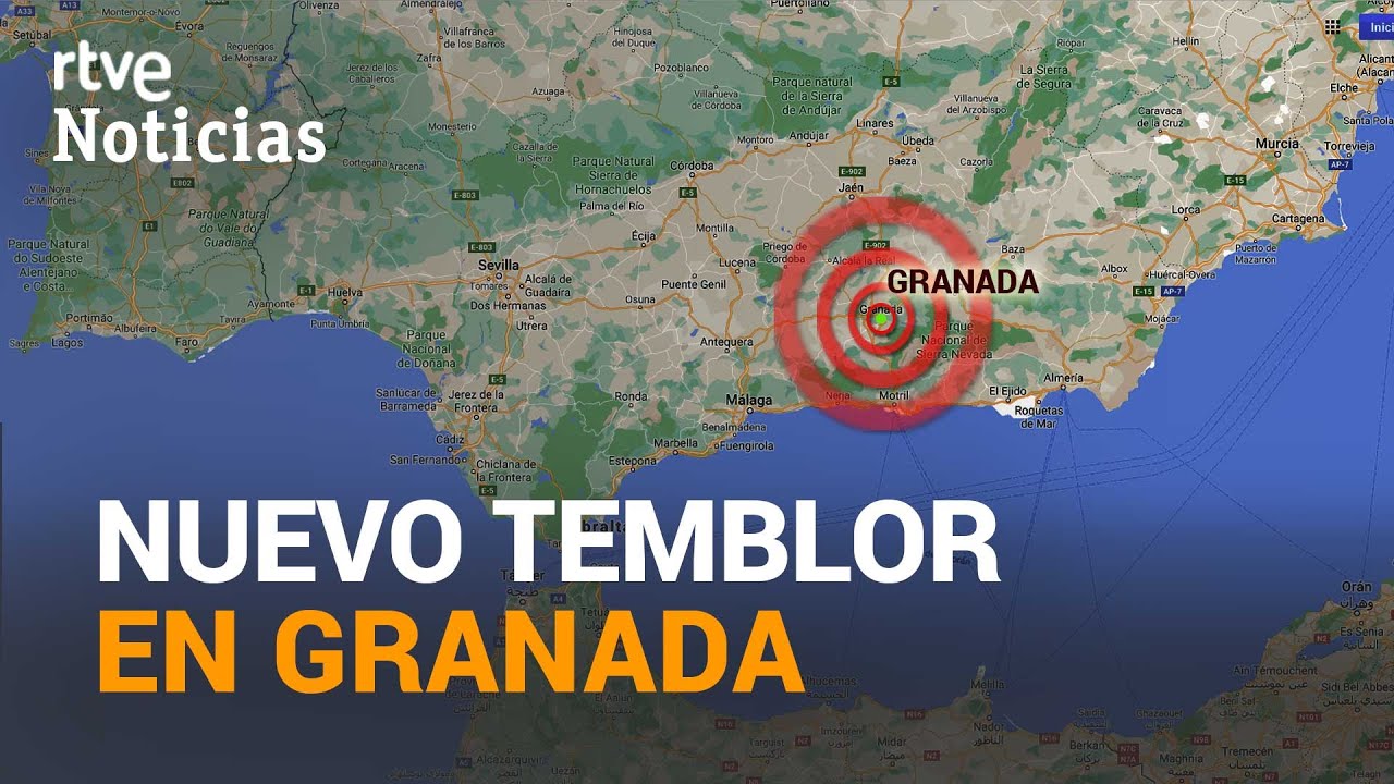 TERREMOTO en Granada: un nuevo seísmo de magnitud de 4,3 sacude la ciudad | RTVE