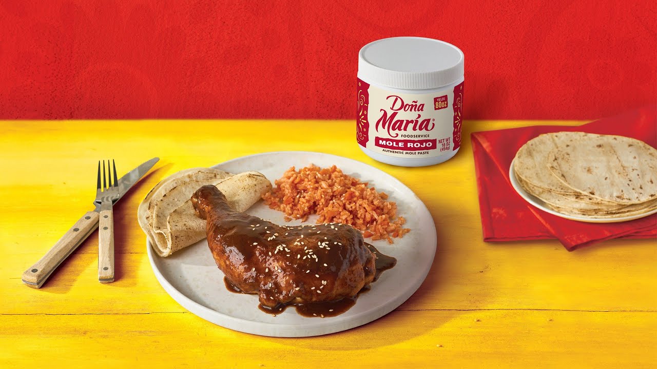 DO&Ntilde;A MARIA&reg; Mole Rojo Authentic Mole Paste