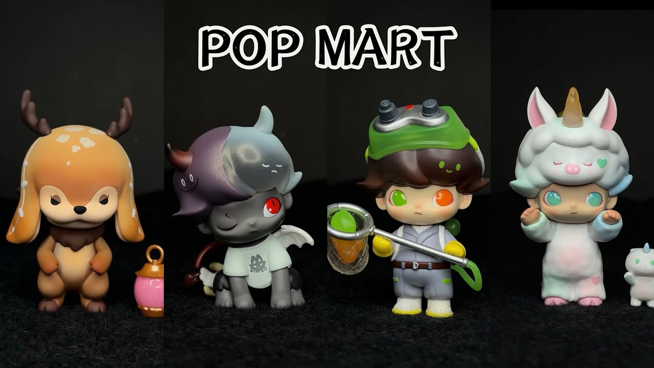 POP MART figurines unboxing | Collectable Series | asmr @POPMARTOFFICIAL