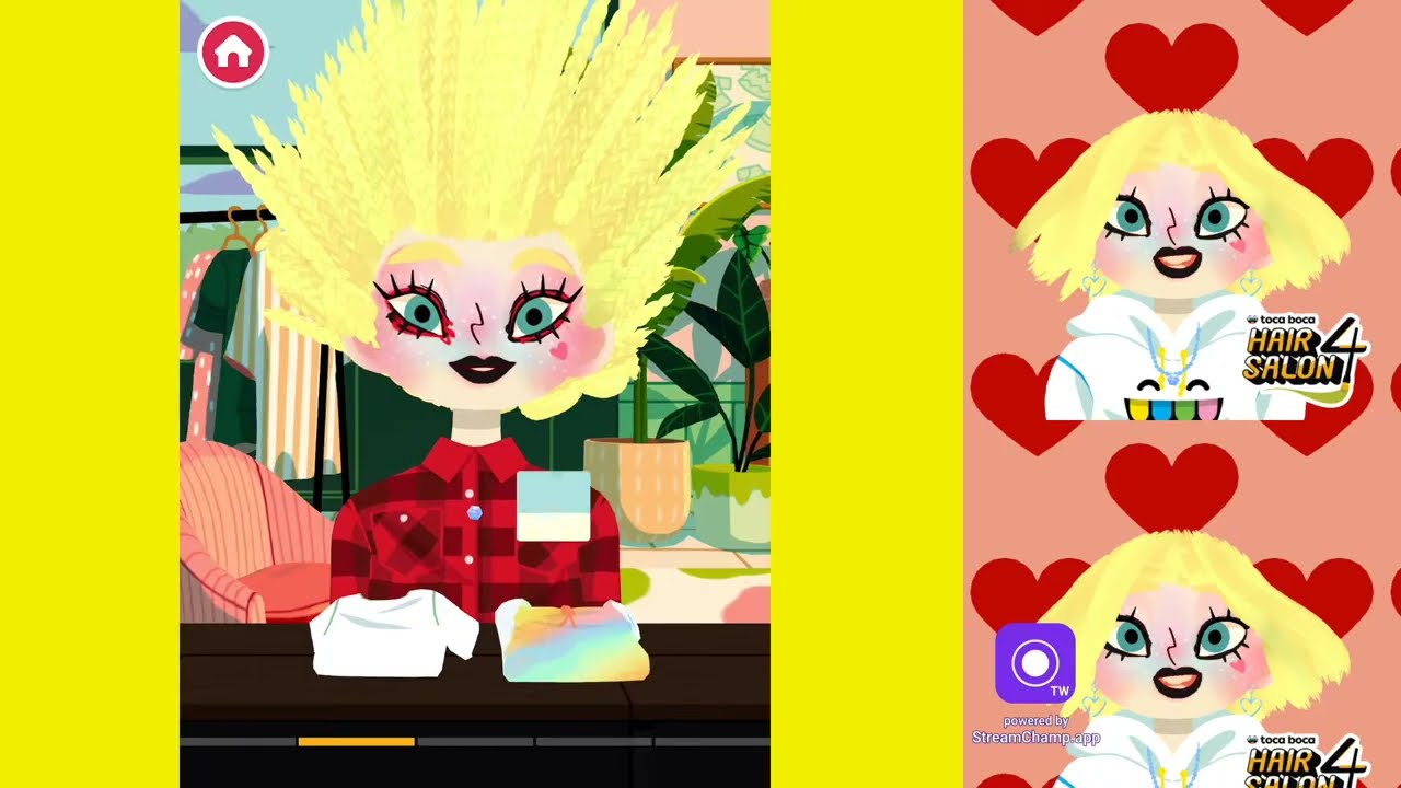 LET’S PLAY TOCA BOCA  Hair Salon of Netflix  #tocaboca #viral