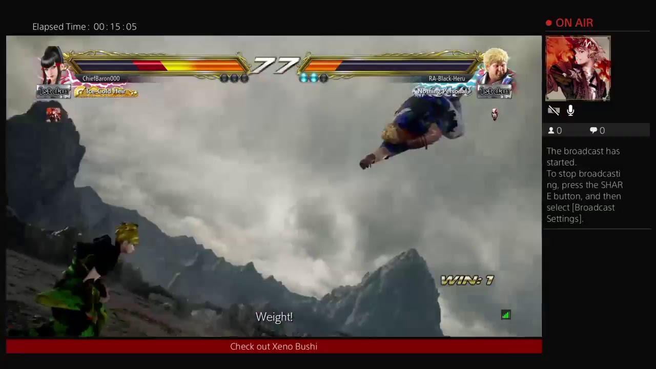 Tekken 7 Dojo Fights 3: ChiefBaron000 vs RA-Black-Heru