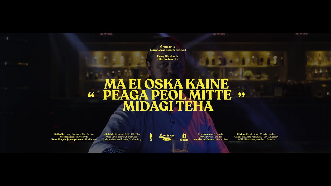 GENKA & DEW8 - Ma Ei Oska Kaine Peaga Peol Midagi Teha