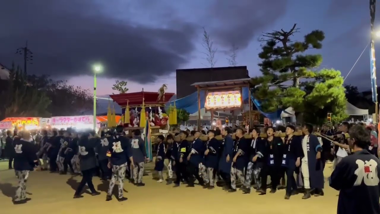 令和7年度　志度　秋季例大祭　旭組　奉納