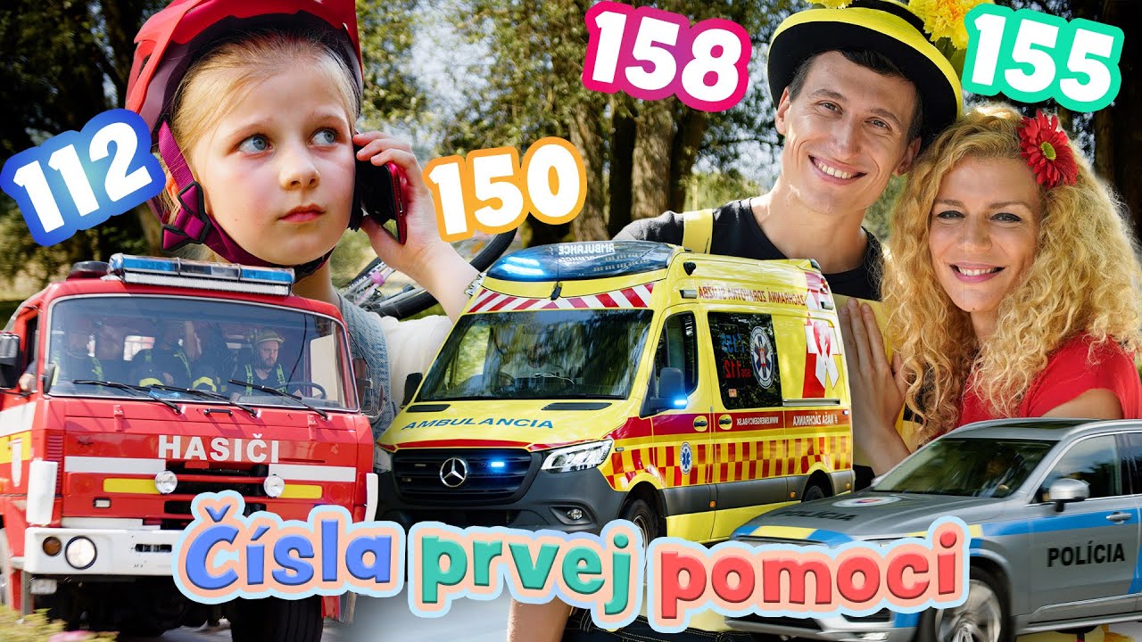 Smejko a Tanculienka - Č&iacute;sla prvej pomoci