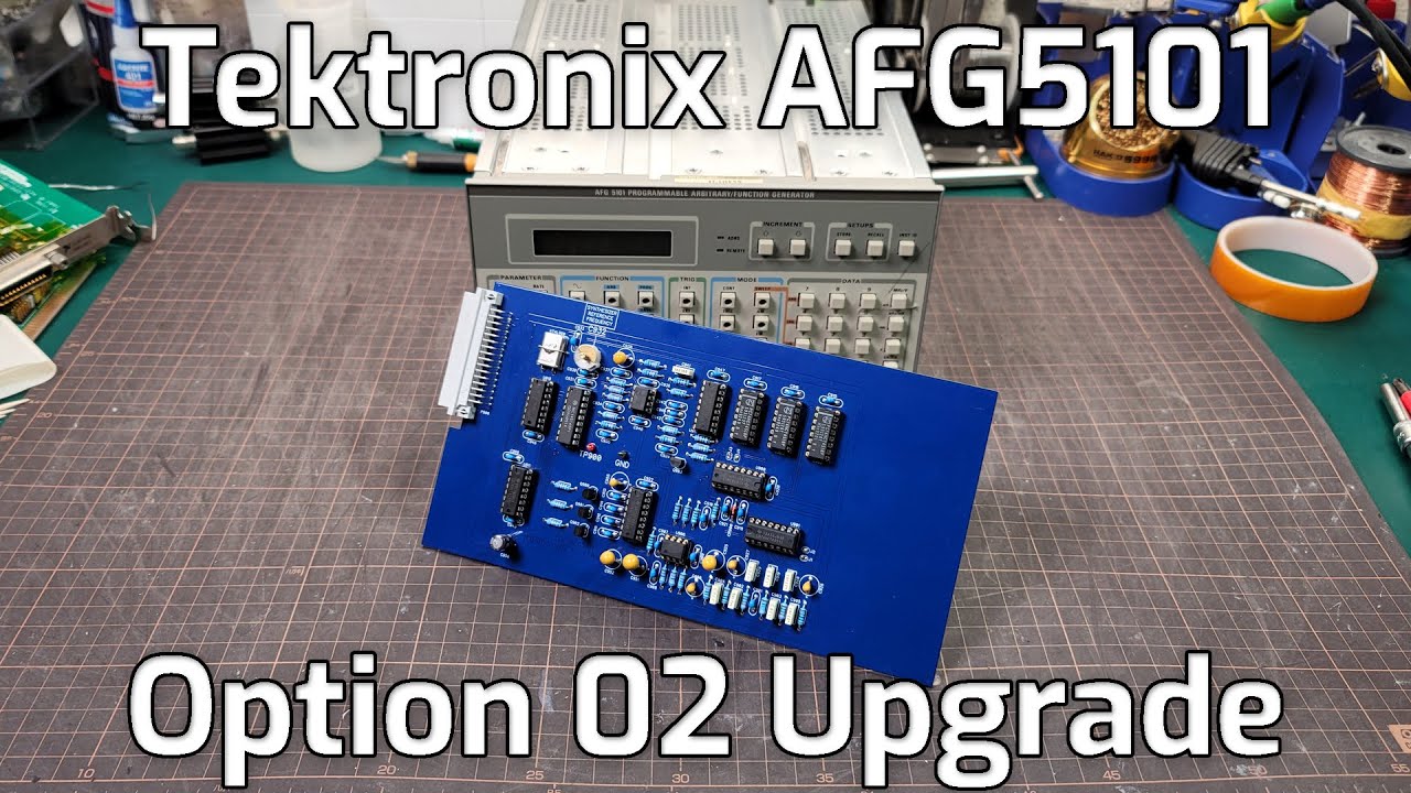 Tektronix AFG5101 Function Generator Option 02 Upgrade
