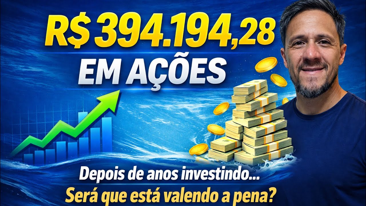 Quase 400 MIL em Ações… Eu faria tudo de novo?